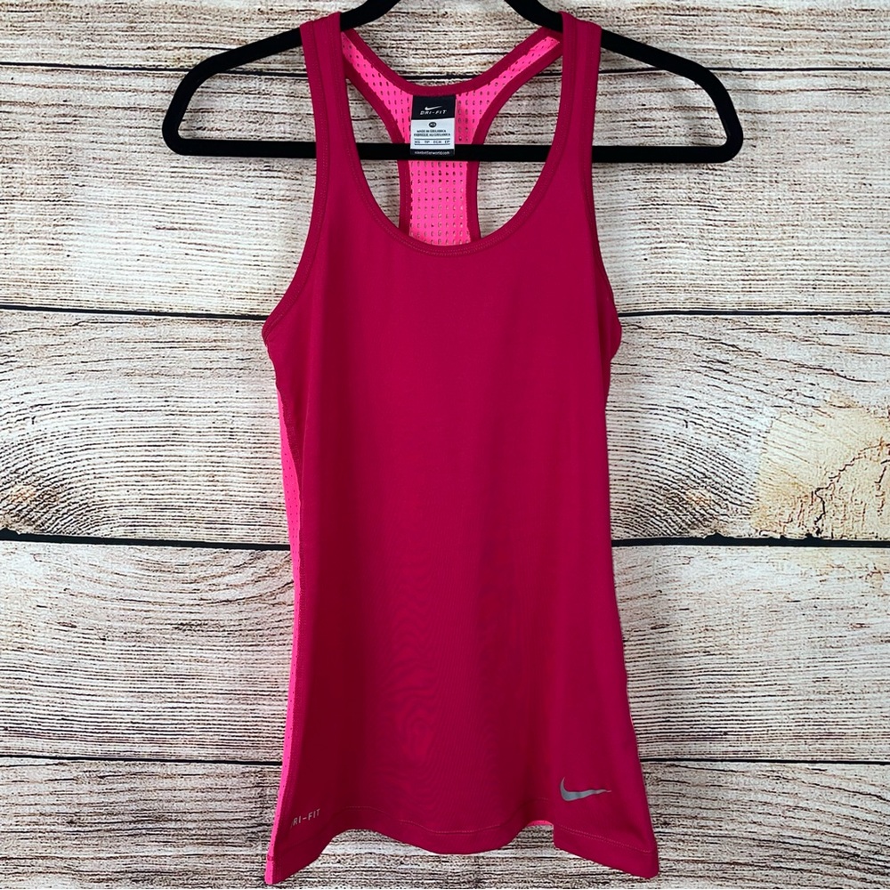 Nike Pink Dri-fit Tank top